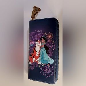 Loungefly Disney Jasmine & Rajah Scene Wallet NWOT